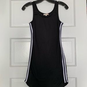 Gianni Bini Sporty Stretchy Striped Dress